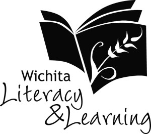 Wichita Literacy & Learning, Logo Design Final Black & White ©2015 alecia goodman to present