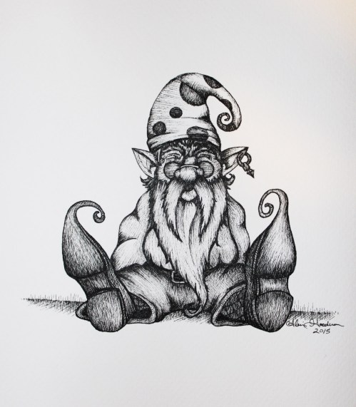 gnome drawing