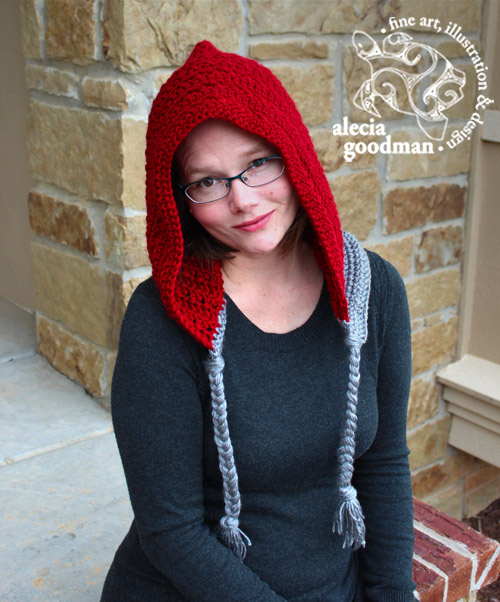 Teri Hood, crochet hood