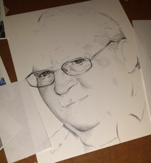 portrait pencil drawing update