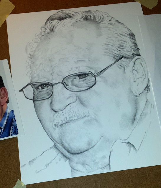 pencil portrait drawing update