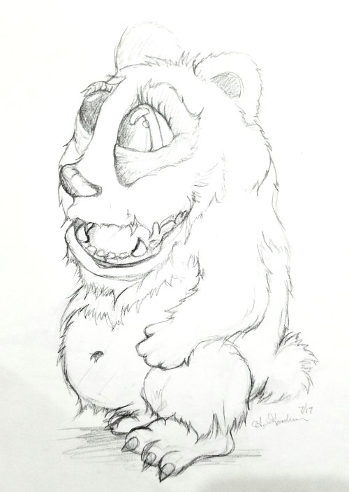 Chockee Lil Panda Monster WIP